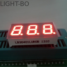 Triple Digit 7 segmen Digital Display untuk Panel instrumen indikator LED 0.40 inci