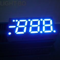 Biru / merah / hijau 0.52 inci 3 Digit tujuh segmen LED Display untuk pemanasan dan pendinginan