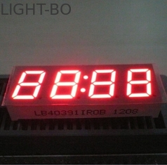 Kehidupan panjang 4 Digit 7 segmen Led Display anoda umum untuk Cooker STB 0.39 inci