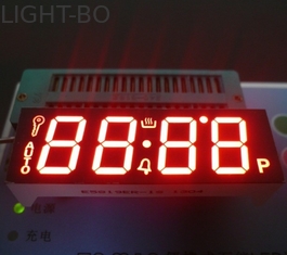 Tampilan LED Kustom 4 Digit 7 Segmen untuk Oven Timer warna Cotrol merah hijau biru putih