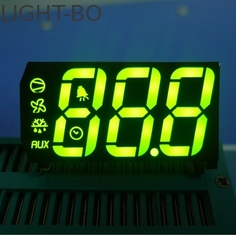Hijau 3 Digit 0,67 &amp;quot;Custom LED Display 7 Segmen Untuk Pendinginan