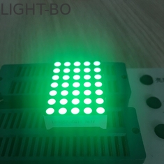 Baris Katoda Kolom Anode 5 x 7 LED Dot Matrix Tampilan 3mm Untuk Papan Mesage
