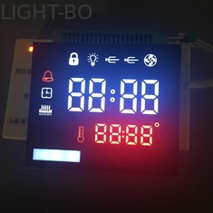 Ultra Red Custom LED Display, 8 Digit 7 Segmen LED Display Untuk Kontrol Timer Oven