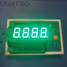 Hijau Murni 0.56 inch 4 Digit 7 Segmen LED Display Umum Katoda Untuk Panel Instrumen