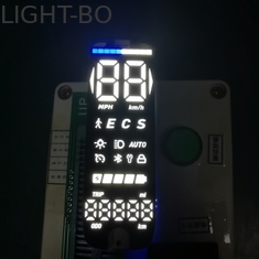 Tampilan LED Kustom Multifungsi Warna Putih Sangat Terang Untuk Skuter Listrik