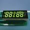 Tampilan Numeric LED Display Hitam, 7 Segmen 4 Digit Display Dengan Suhu Pengoperasian 120C