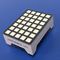 Persegi 5x7 Dot Matrix Tampilan LED Ultra White Row Anode Kolom Cathode Untuk Indikator Angkat