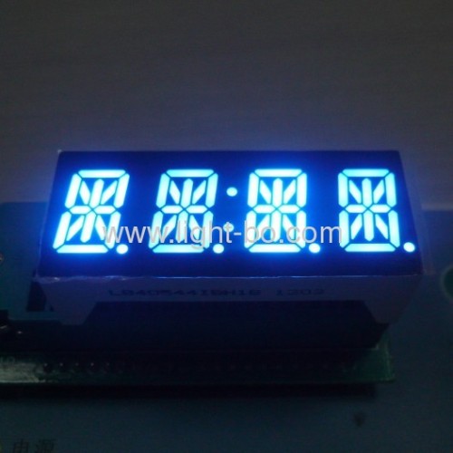 Kustom 14.2mm (0.56) Tiga Digit 14 Segmen Layar LED Alfanumerik Untuk Panel Instrumen