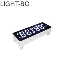 4 Digit 0,38 &quot;Layar LED Tujuh Segmen Putih Untuk Desain Kustom Kontrol Oven