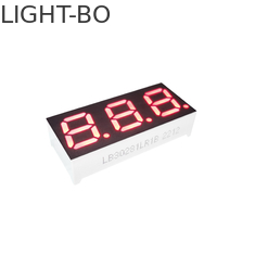 Pabrikan Ultra Bright Red 3 Digit 7 Segmen LED Display Katoda Umum 0,28 inci Untuk Peralatan Rumah Kecil