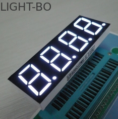 Putih 4 Digit 7 segmen LED Display untuk kompor induksi, operasi saat ini rendah
