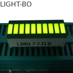 Kuning 10 LED Light Bar, Big 10 Segmen Led Display 25,4 x 10.1 x 7.9mm