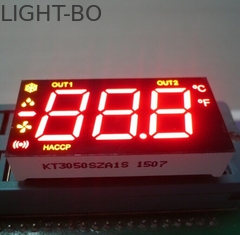 Ultra Red / Yellow 7 Segmen LED Display 0.5 Inch Common Anode Untuk Kontrol Kulkas