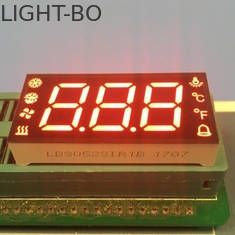 SGS Custom LED Display, Multi warna 7 Segmen Tampilan untuk pencairan kelembaban suhu