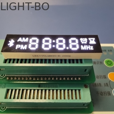 Modul Tampilan LED Ultra Putih 4 Digit 7 Segmen Disesuaikan Untuk Bluetooth Speaker / Radio