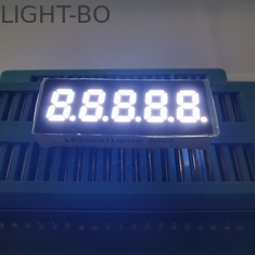 5 Digit 20mA 120mcd 0,23 '' Tampilan LED Anoda Umum