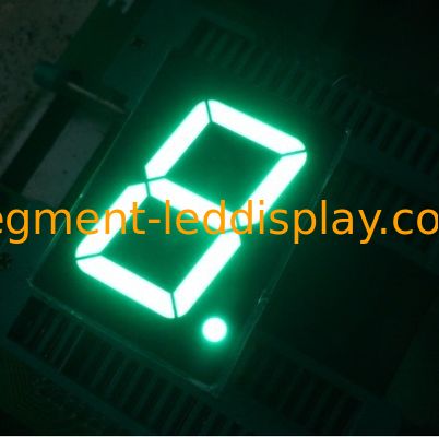 Harga yang bagus Tujuh Segmen Tampilan Umum Anoda / Murni - Hijau 1,5 "Digit Led Display Tunggal on line