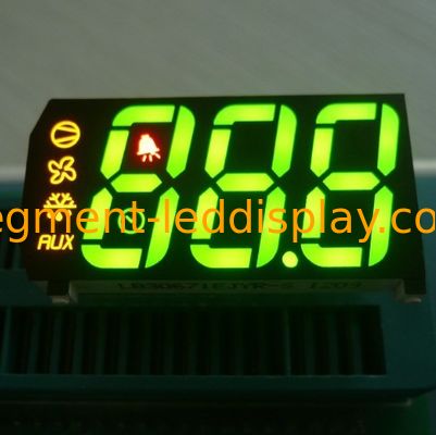 Harga yang bagus 0,67 inci 3 Digit Tujuh Segmen Tampilan Umum Anoda Hijau Kuning Merah on line