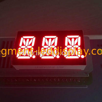 Harga yang bagus Tiga digit 0,54 inci Merah 14 Segmen LED Tampilan Anode Untuk Industri on line