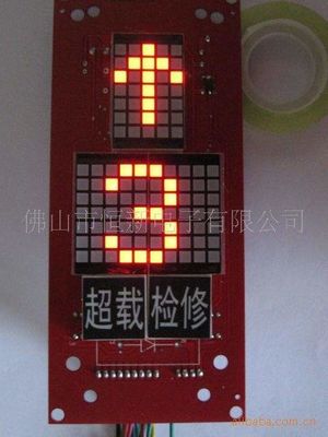 Harga yang bagus Katode umum 3mm Red Dot Matrix LED Display Panel Segmen Led Display Untuk lift on line