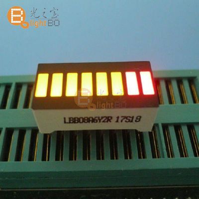 Harga yang bagus MULTICOLOR 8 SEGMENT LED LIGHT BAR LED DISPLAY SEGMENT LED DISPLAY on line
