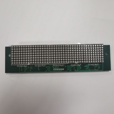 Harga yang bagus Tampilan LED Matrix 40*8 Putih Cerah Dengan IC Gunakan 5pcs 2mm 8*8 Tampilan LED Matrix Dot on line