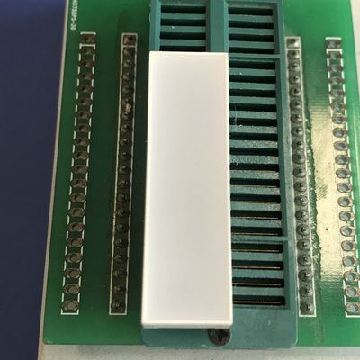 Harga yang bagus Tampilan Led Segmen Anoda Batang Lampu LED 12*40mm Putih Ultra Terang on line