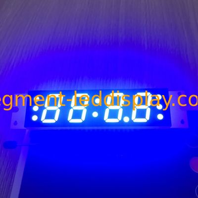 Harga yang bagus Common Anode Custom LED Display 4 Digit 7segment Arus Rendah Untuk Radio / Suara on line