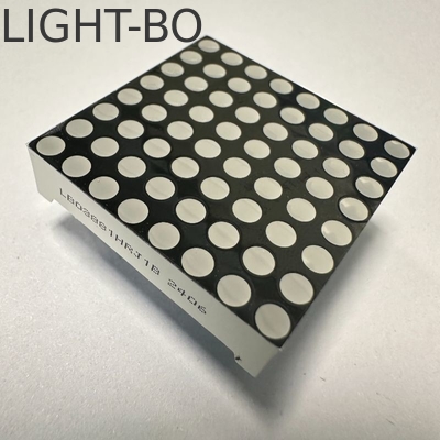 Harga yang bagus Bi-Color Red/Green 3mm 8*8 DOT Matrix Stabler Performance Common Anode LED Display untuk moving signs on line