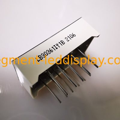 Harga yang bagus Katode Umum Super Cerah Amber 7 Segmen 3 Digit 9,2mm LED Display untuk Panel Meter on line