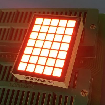 Harga yang bagus Super Cerah Merah Square DOT Matrix 5 * 7 LED Tampilan untuk Listrik Lantai Nomor Indikator on line