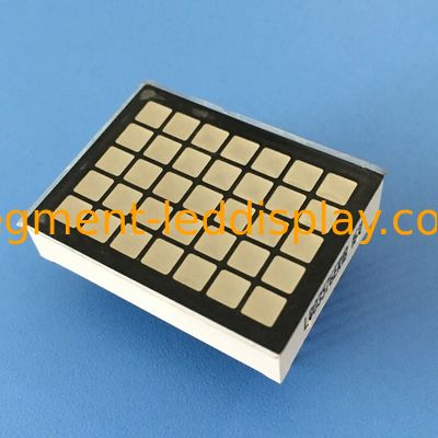 Harga yang bagus Square DOT Matrix LED Display Super Bright Red 5 * 7 untuk Listrik Lantai Nomor Indikator on line