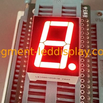 Harga yang bagus Ultra Bright Red Single Digit 0.8inch 7 Segment LED Display Common Cathode untuk Indikator Digital on line