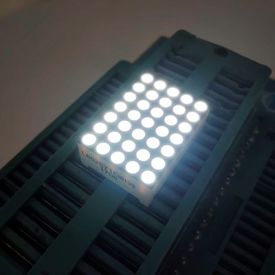 Harga yang bagus Tampilan LED Matriks DOT Katoda Umum 1.9mm Hijau Murni on line