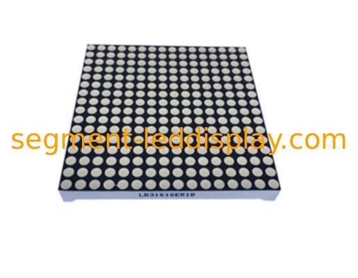 Harga yang bagus Tampilan LED matriks dot 3mm Merah super terang 16 x 16 Katoda Baris Anoda Kolom untuk Layar Tampilan on line