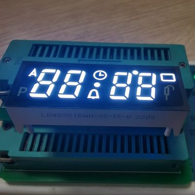 Harga yang bagus Ultra White 7 Segment LED Display 4 Digit Common Anode for Built-in Oven Timer on line