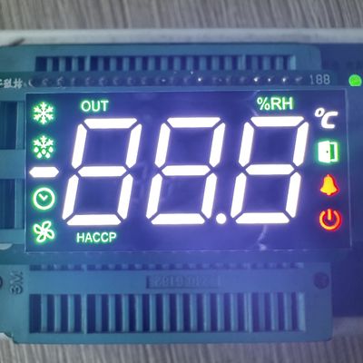 Harga yang bagus Custom Design Triple Digit 7 Segment LED Display with Minus Sign Common Anode for Refrigerator on line