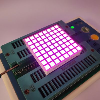 Harga yang bagus Pink 8*8 LED Square Dot Matrix Display for Elevators on line