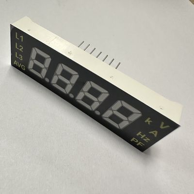 Harga yang bagus Customized Ultra White/Red 4 Digit 7 Segment LED Display module common anode for electrical meter panel on line