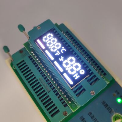 Harga yang bagus Ultra White/Red 7 Segment LED Clock Display Module for Automotive Time/ Temperature Indicator on line