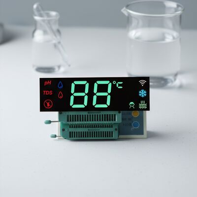 Harga yang bagus Tampilan LED 7-Segmen Multicolor yang Disesuaikan, Tak Terlihat Saat Mati, untuk Dispenser Air on line