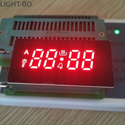 Harga yang bagus 4 Digit 7 Segmen Numeric Display Ultra Red 10.7mm Karakter Tinggi Untuk Kompor Gas on line