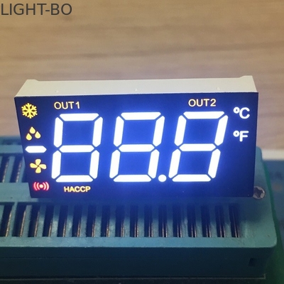 Harga yang bagus Multicolour Triple Digit 7 Segmen LED Display Untuk Kulkas dengan 90 derajat pin bending on line