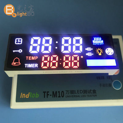 Harga yang bagus Warnawarni Kustom LED Display Sudut Pandang Lebar Untuk Oven Control Panel Timer on line