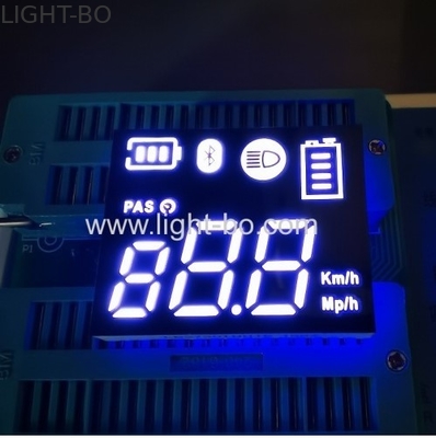 Harga yang bagus Ultra Putih Display Led 7 Segmen Disesuaikan Anode Umum Untuk Skuter Listrik on line
