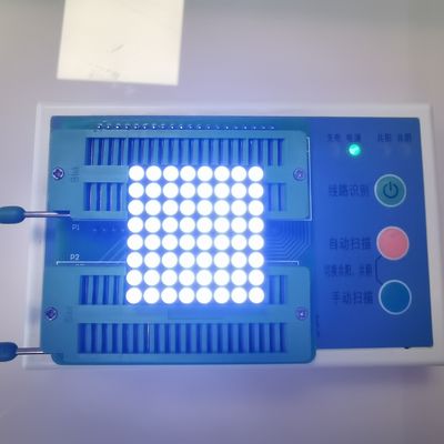 Harga yang bagus 635nm 100mcd 8 X 8 Dot Matrix LED Display Segmen kuning wajah hitam on line