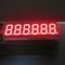 Terus-menerus 6 Digit 7 segmen alfanumerik LED Display Amber 0.36 inci