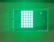 Hijau Murni 200mcd 5x7 Dot Matrix LED Display Lem Transparan