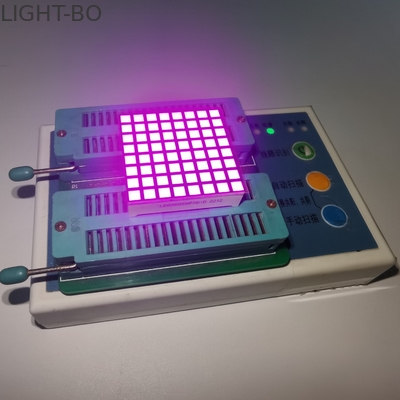Harga yang bagus Pink Square 8x8 LED Dot Matrix Menampilkan Baris Anoda Kolom Katoda Untuk Lift on line