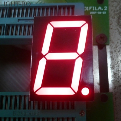 Harga yang bagus Super Red Segment LED Display Anode Umum 2.3 inci Single Digit 7 Segment LED Display on line